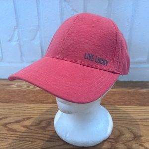 Live Lucky Stealth 5 Black Clover Golf Hat Womens Adjustable Strap Cap NWT